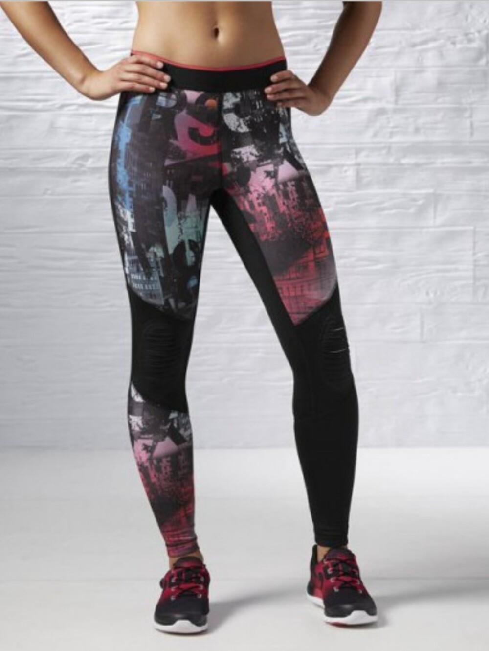 REEBOK ONE SERIES ZONE WOMEN'S PERFORMANCE  LEGGINGS